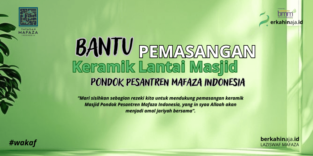 Wakaf Pemasangan Keramik Lantai Masjid PMI Garut