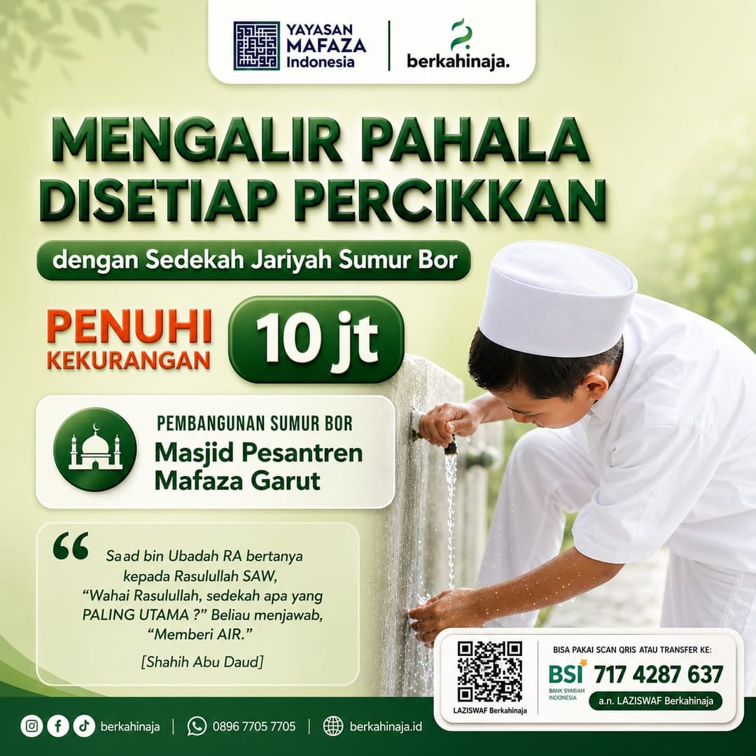 PROGRAM WAKAF SUMUR AIR BERSIH